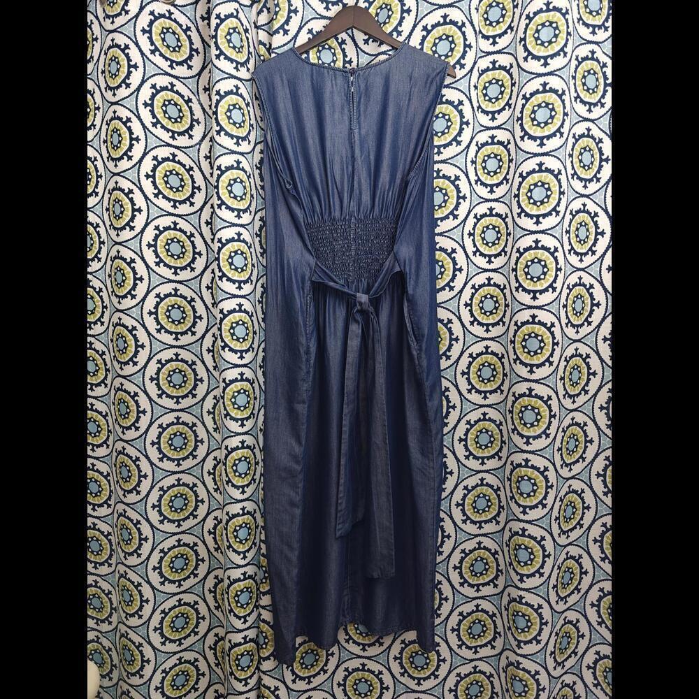 NWT Plus Size Ashley Stewart 100% Tencel Dress - Picture 5 of 8
